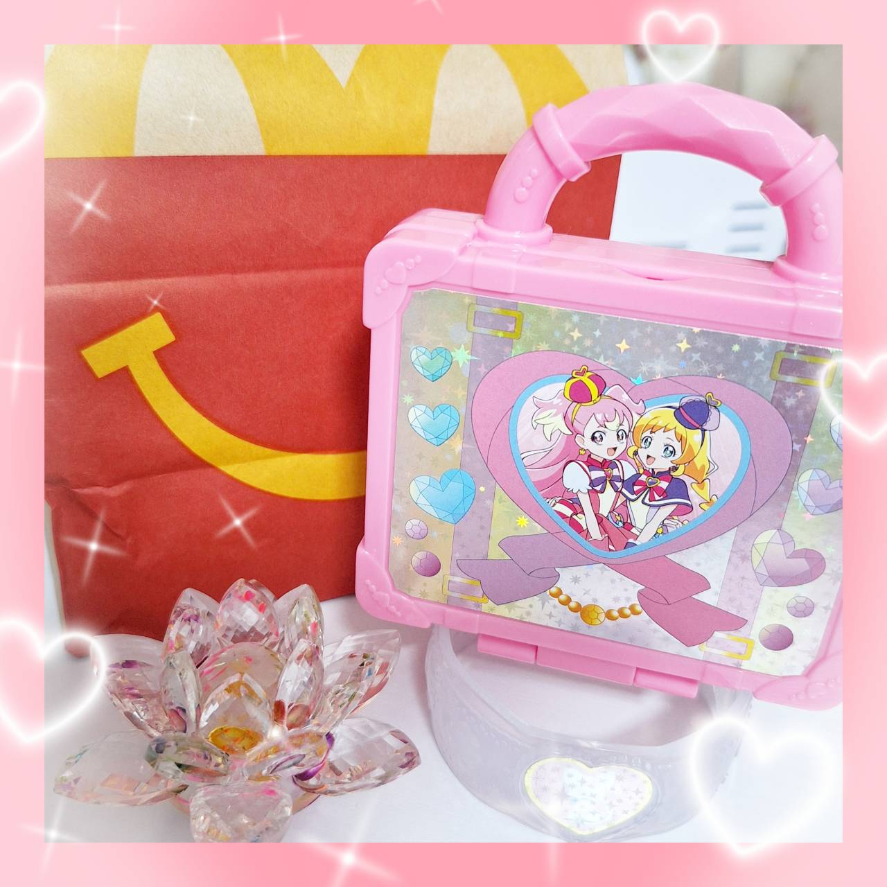 ハッピーセット『第１段＆２段』わんだふるぷりきゅあ♡マクドナルドで買ってみたよ！