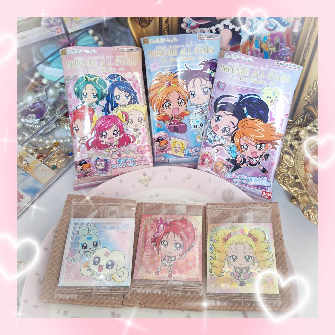 プリキュアオールスターズ『ウエハースシール』二頭身キャラクターが可愛い！全25種類のラインナップ